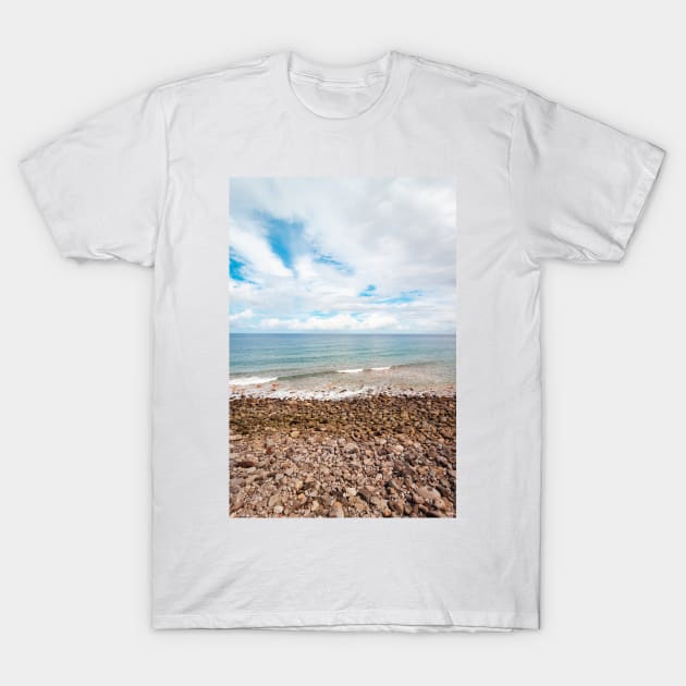 Madeira Beach Shore T-Shirt by RenataCacaoPhotography